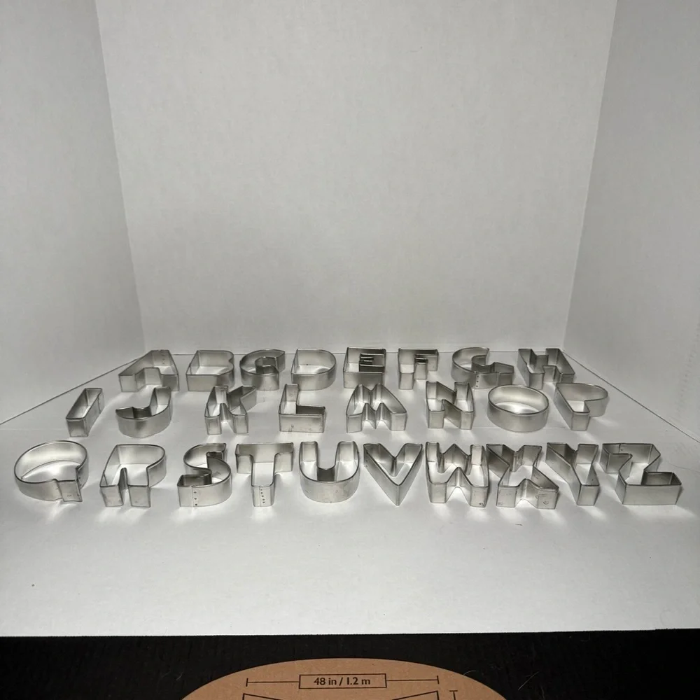Vintage Alphabet Cookie Cutters